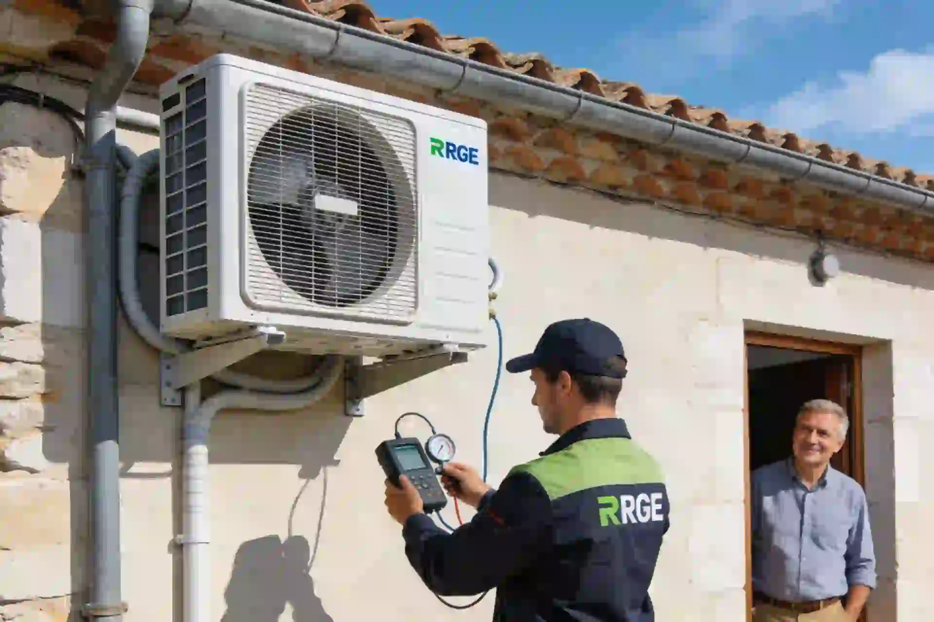 Installation climatisation réversible à Bussière-Dunoise